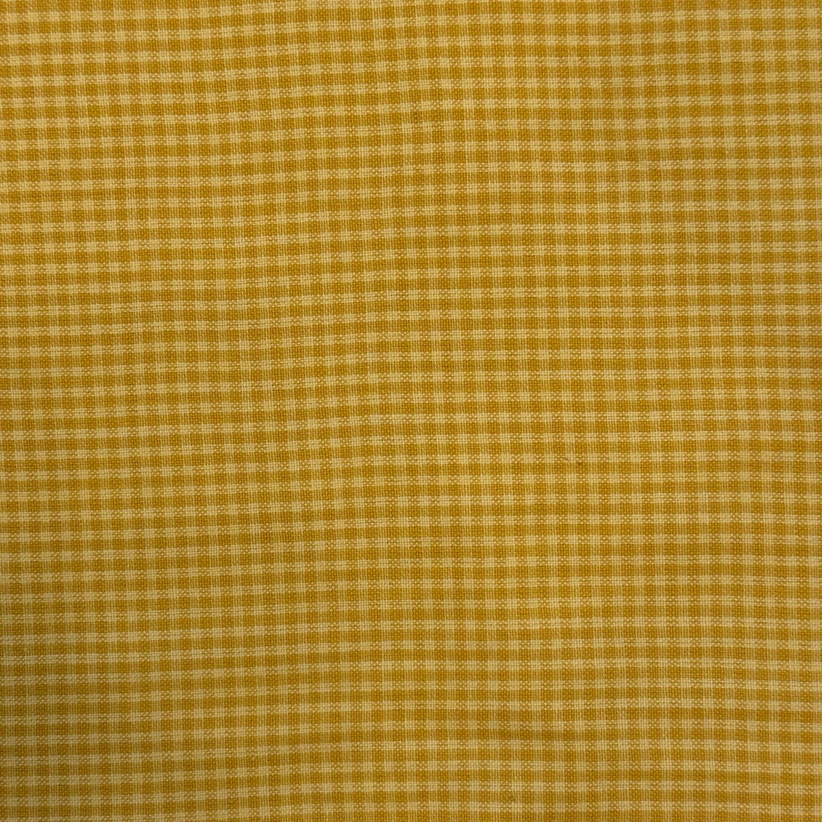 Homespun Mini Gingham - Turmeric