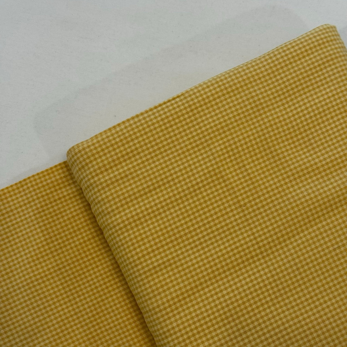 Homespun Mini Gingham - Turmeric