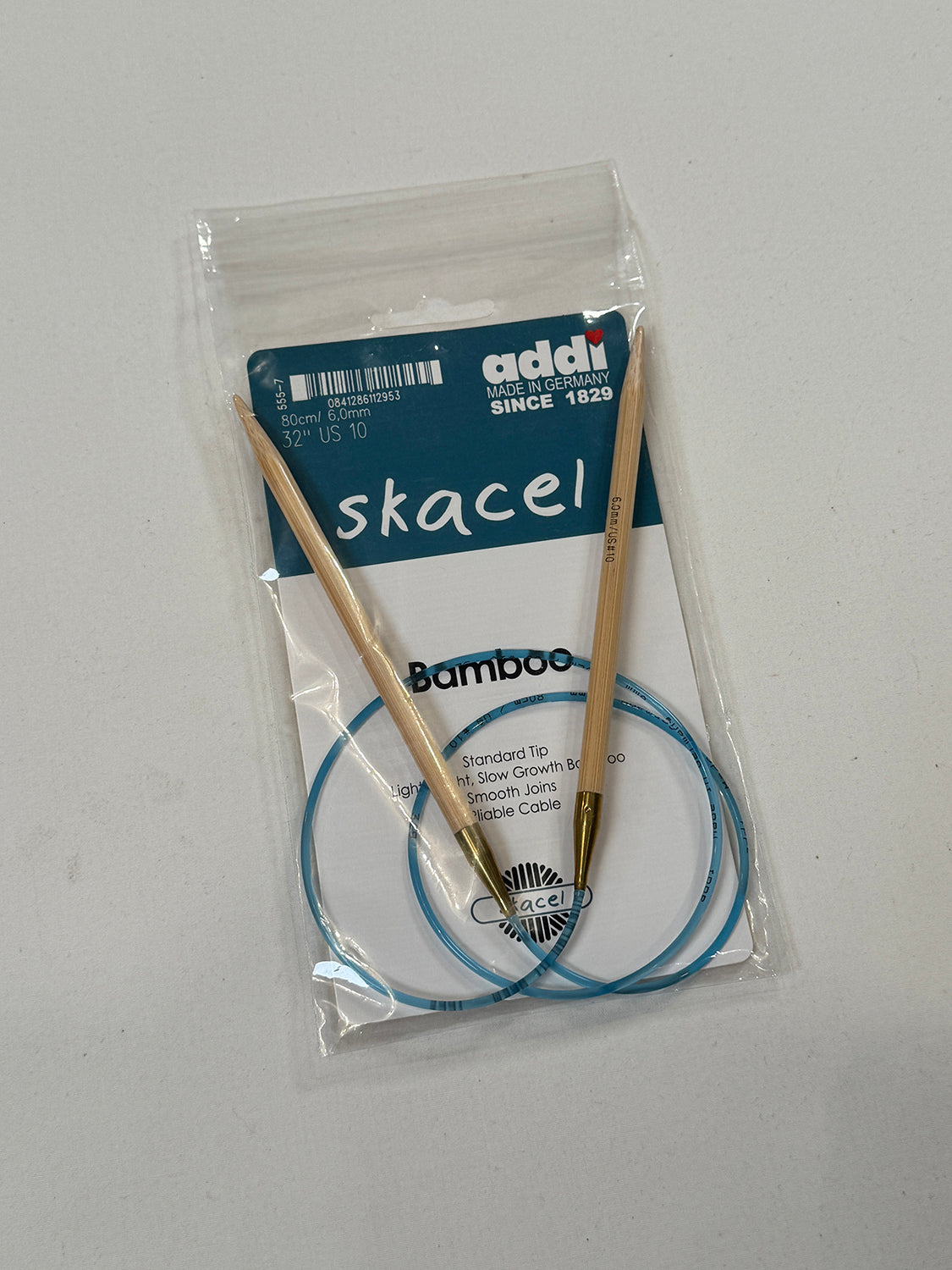 32" US 10 Corded Circular Knitting Needles