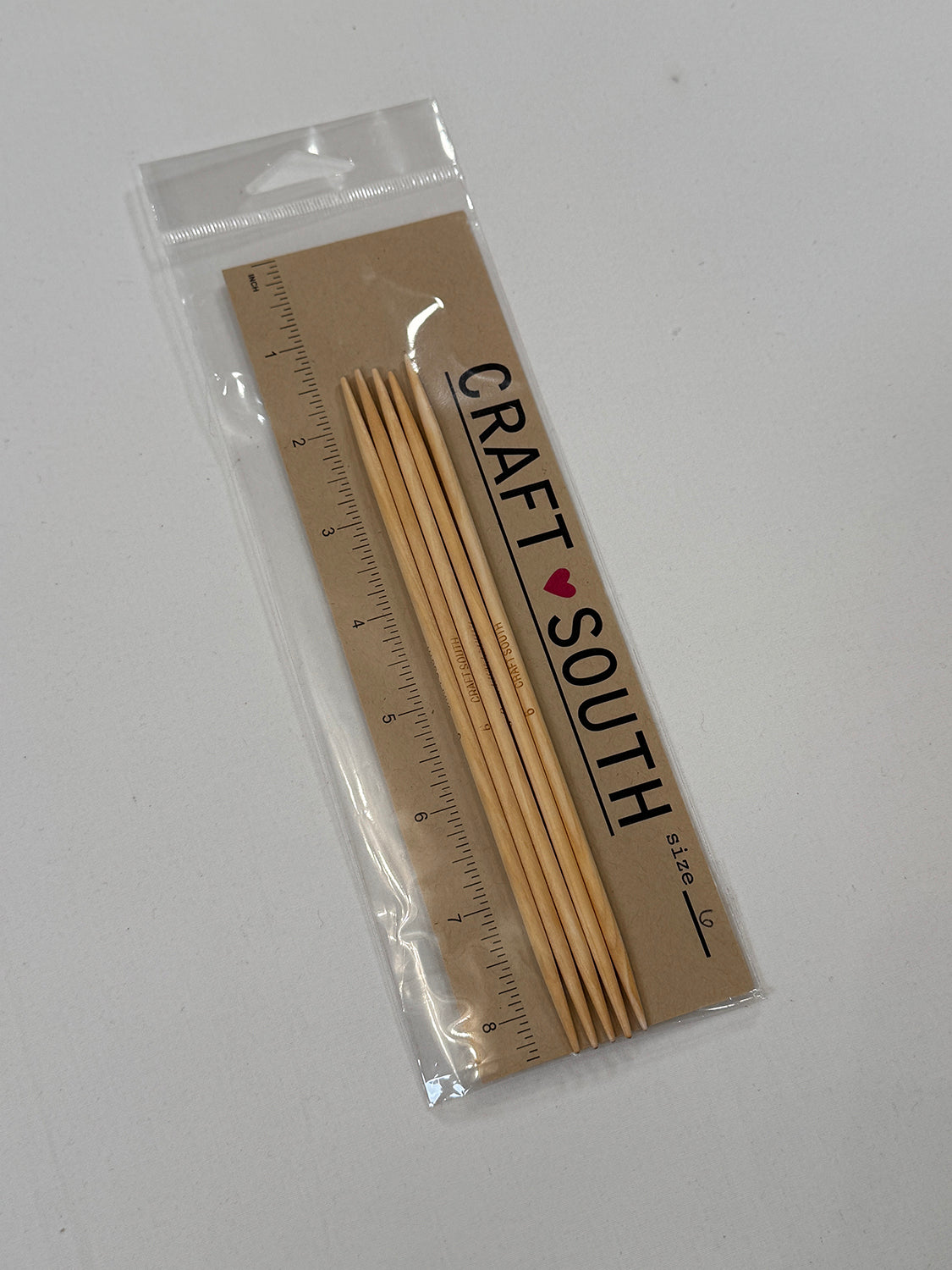 7" US 6 Double-pointed Needles