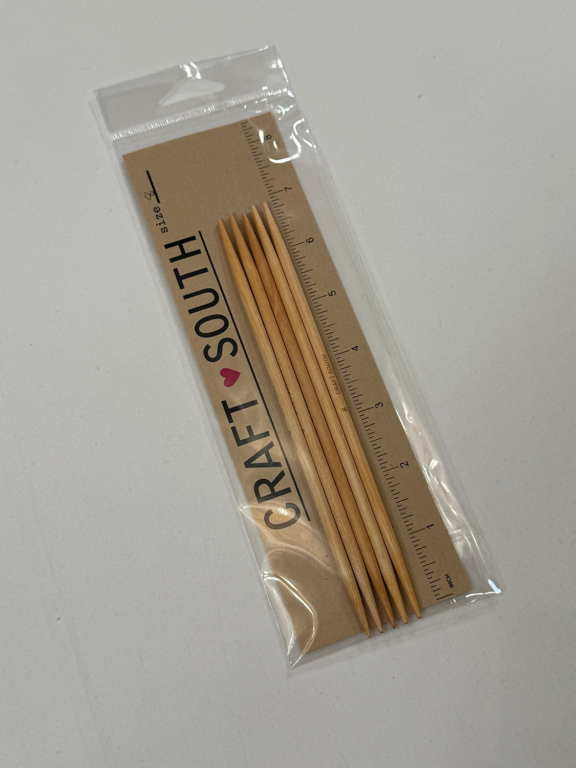 7" US 8 Double-pointed Needles