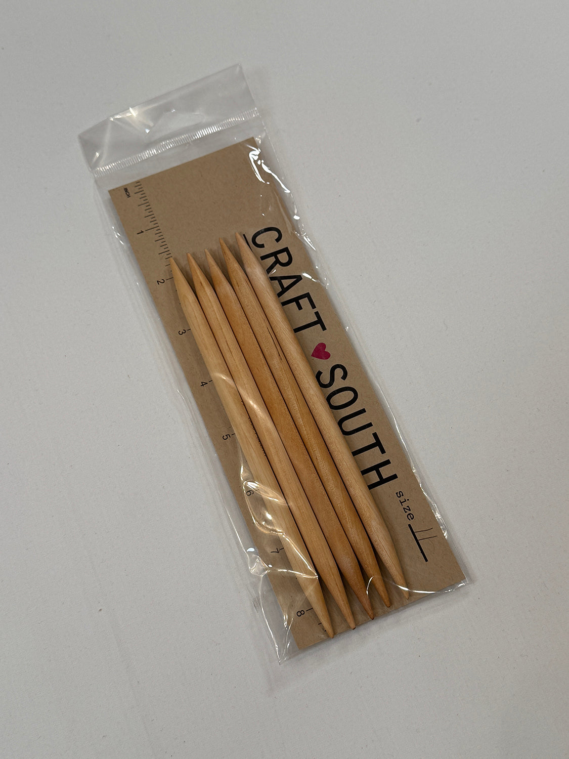 7" US 11 Double-pointed Needles