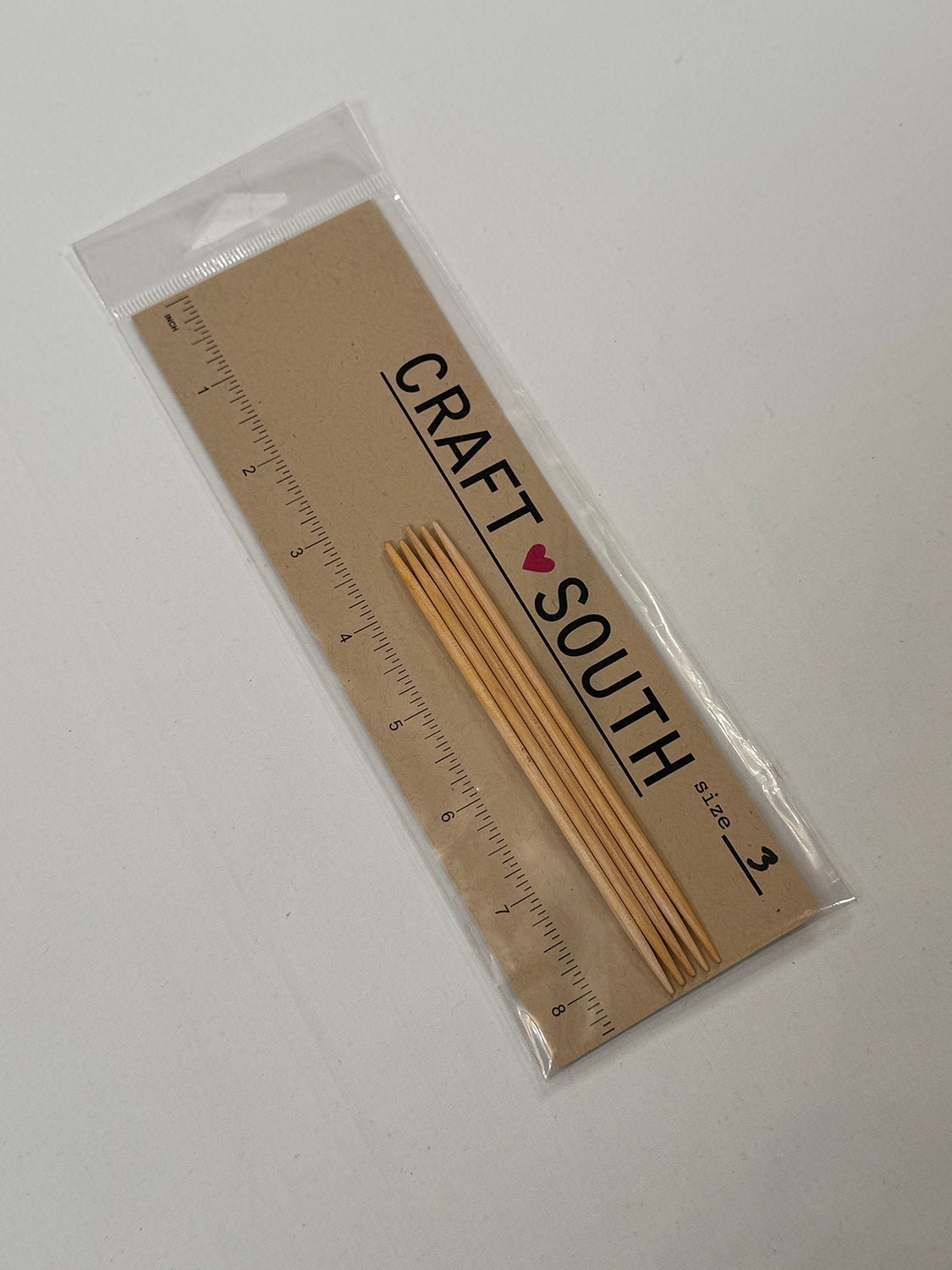 5" US 3 Double-pointed Needles