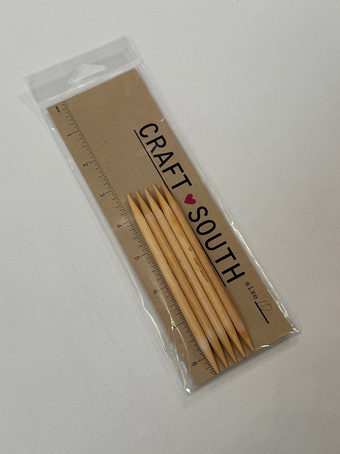 5" US 10 Double-pointed Needles