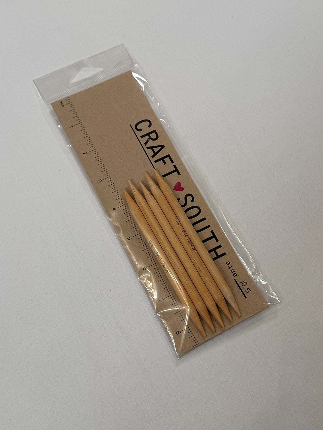 5" US 10.5 Double-pointed Needles