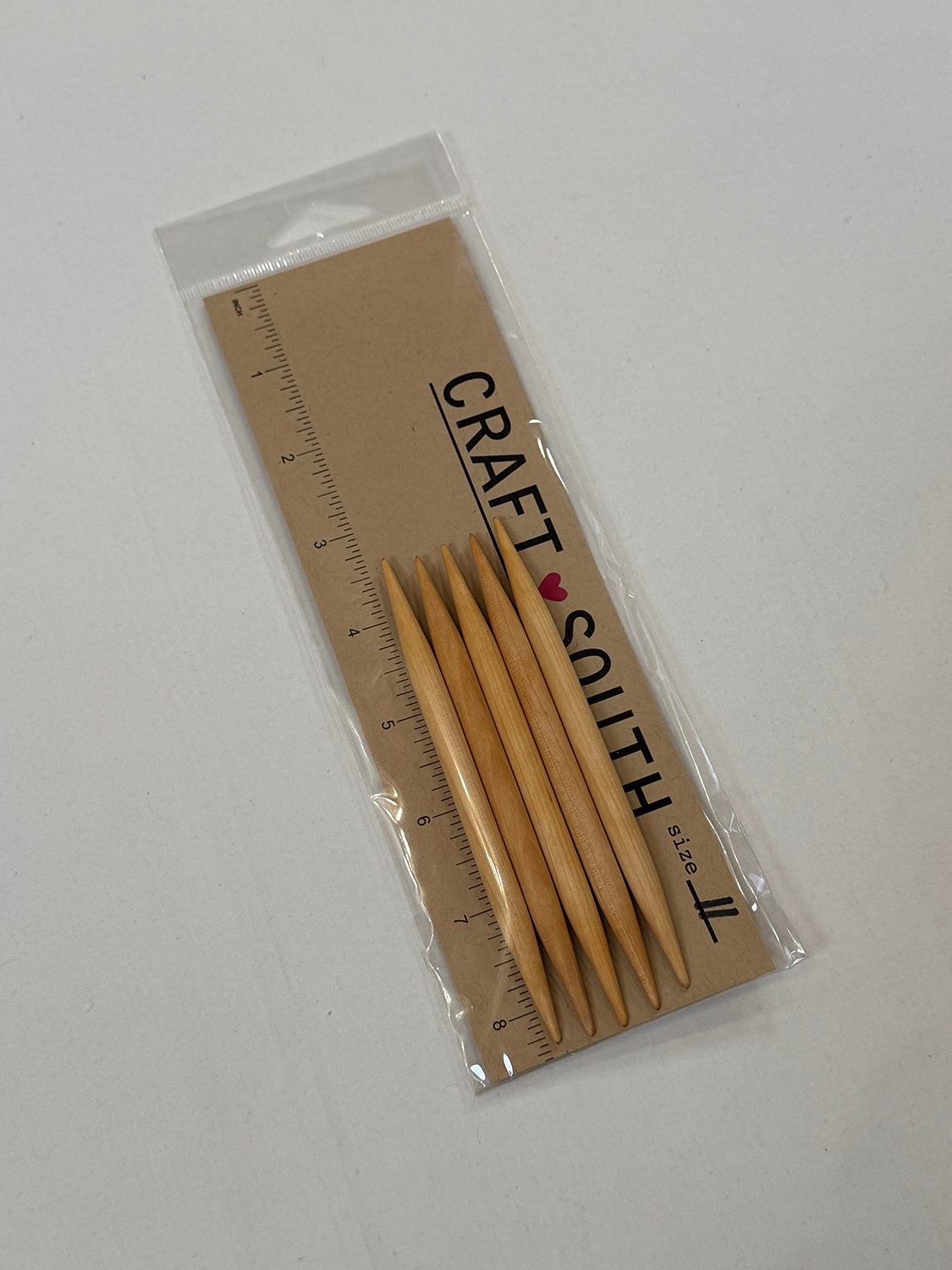 5" US 11 Double-pointed Needles