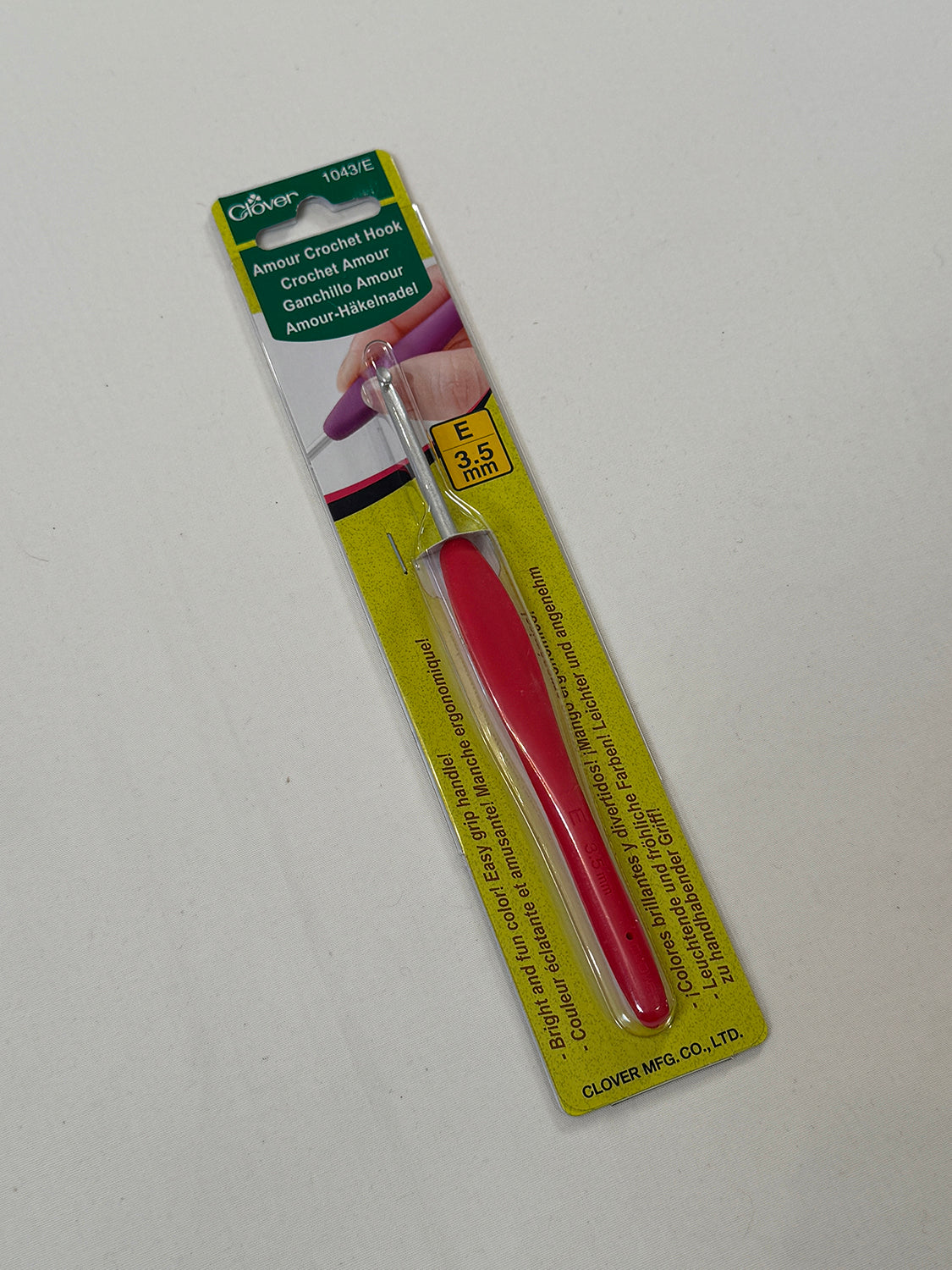 Size E Amour Crochet Hook