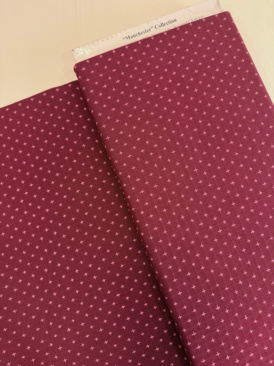 Manchester Woven - Plum &amp; Pink