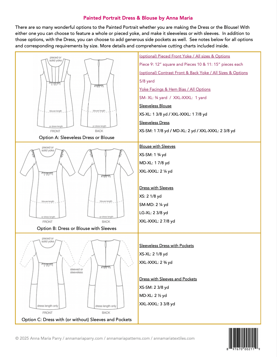 Painted Portrait Dress