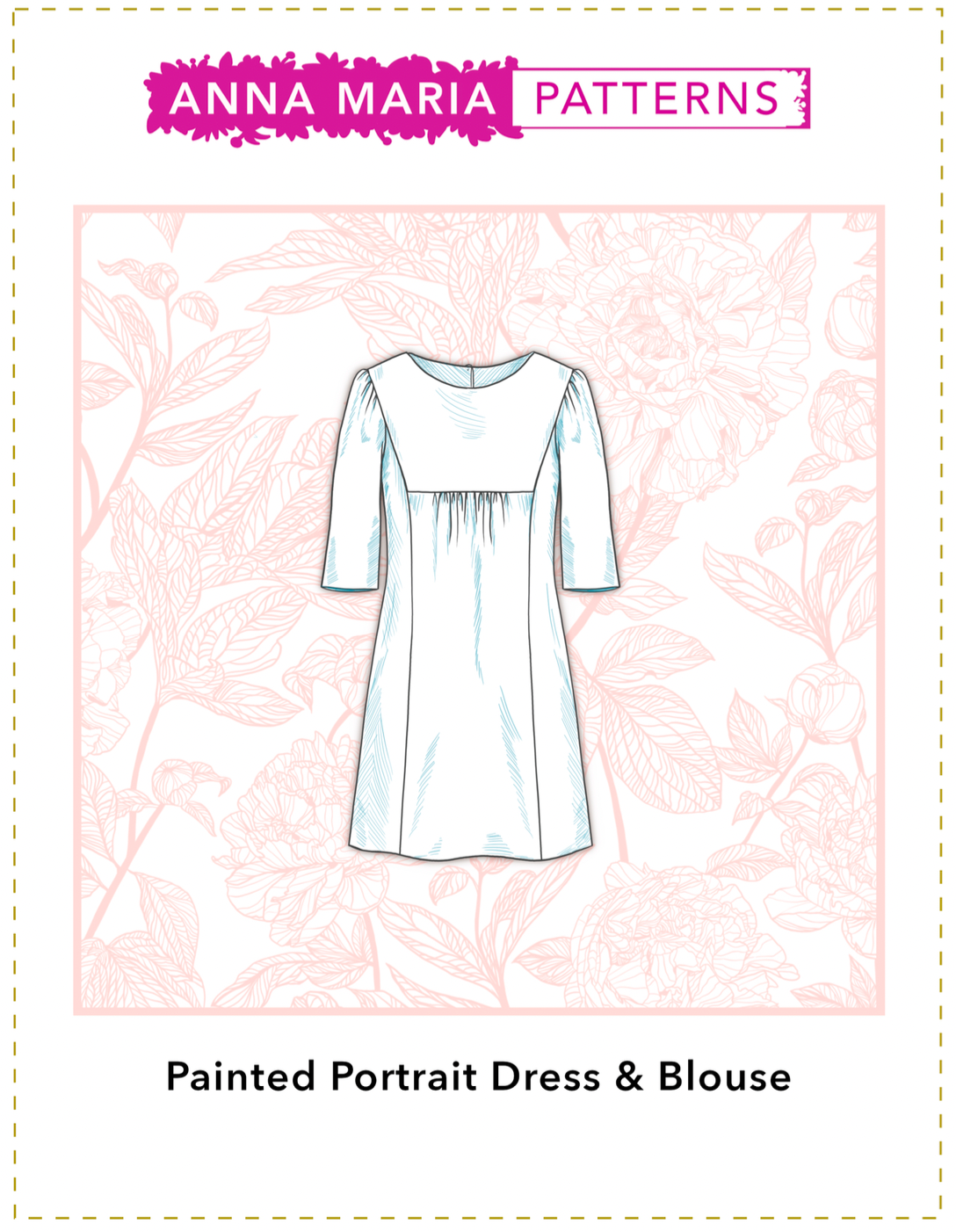 Painted Portrait Dress