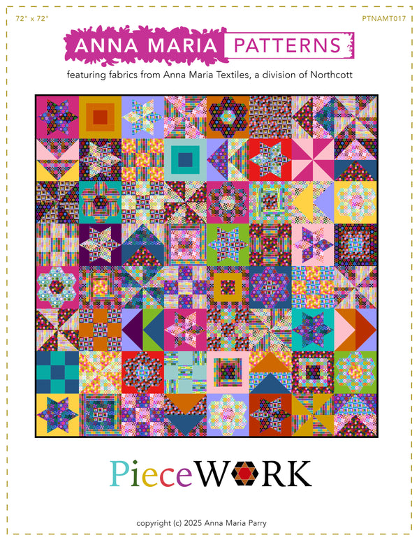 Piecework Quilt Pattern - Anna Maria