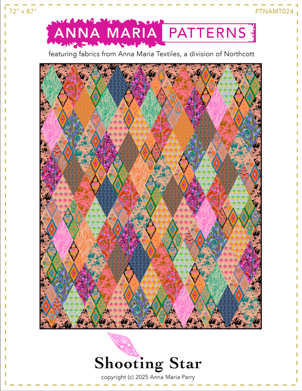 Shooting Star Quilt Pattern - Anna Maria