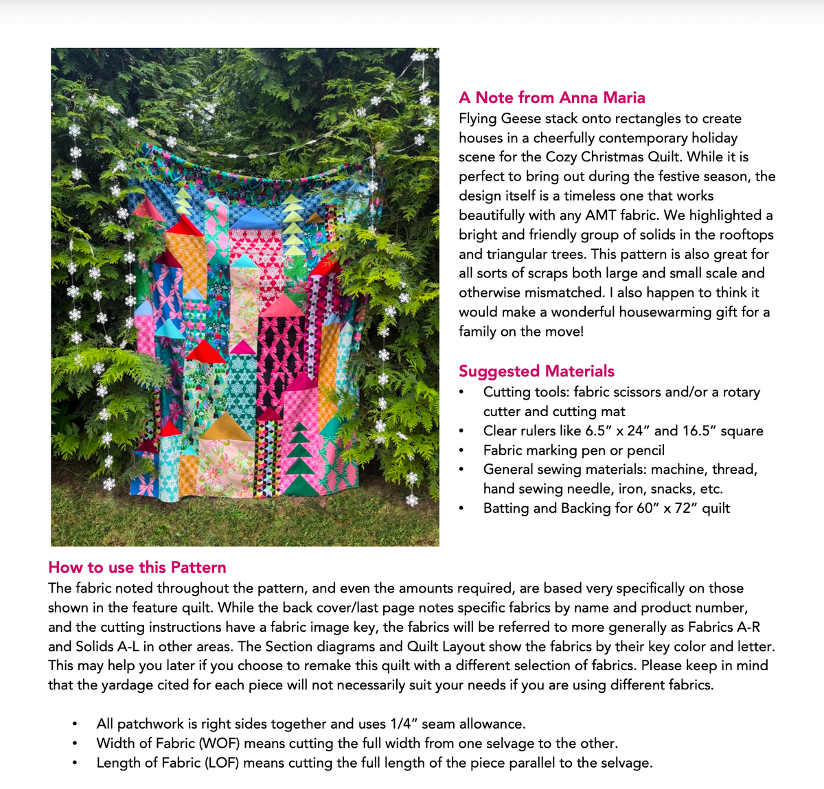 Cozy Christmas Quilt
