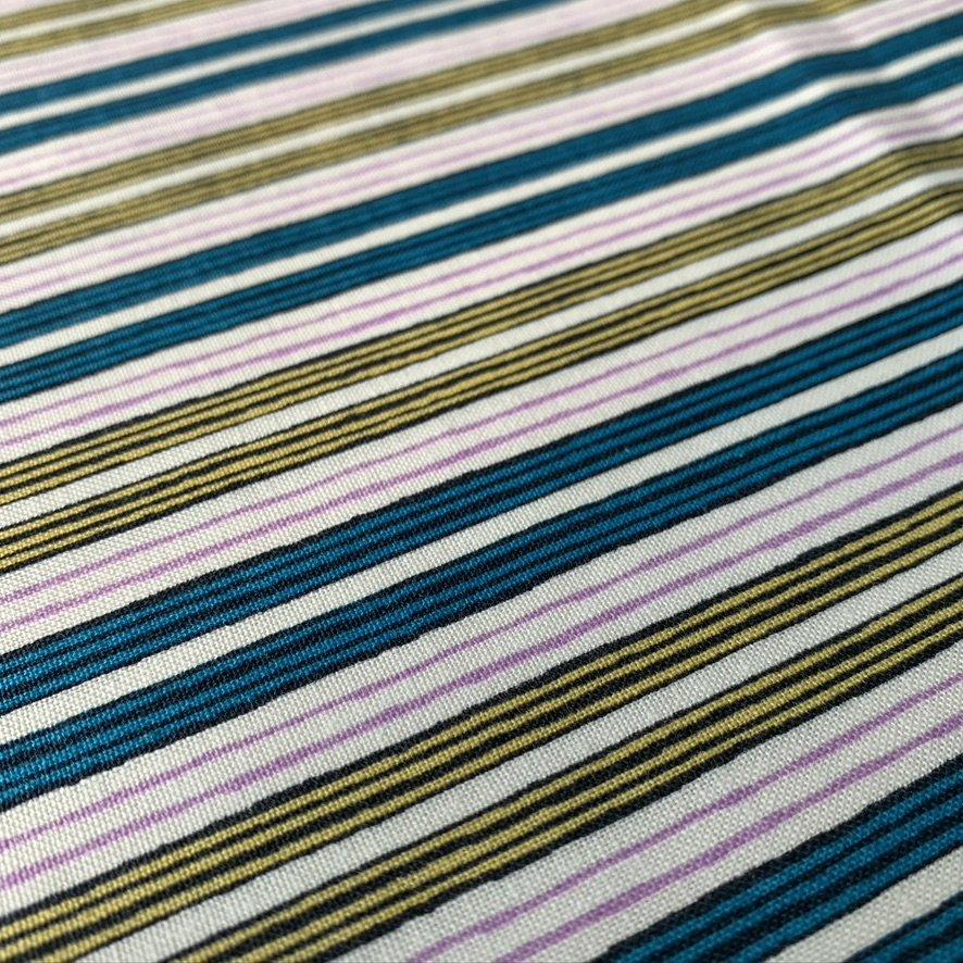 Saplings Stripe / Turquoise &amp; Maize