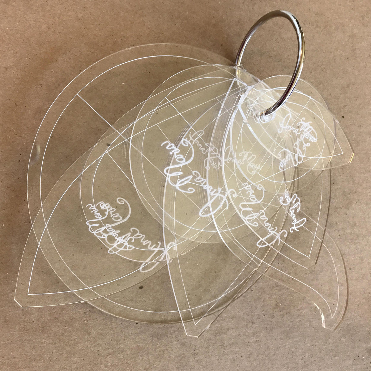 In Bloom Acrylic Template Set