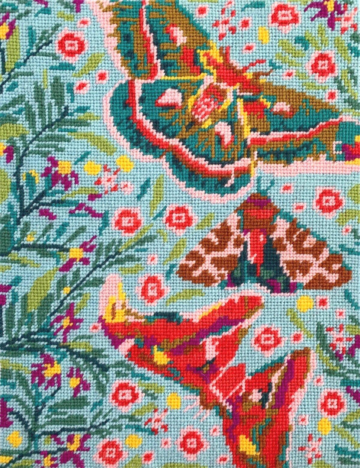 Winged Waterfall Needlepoint Kit