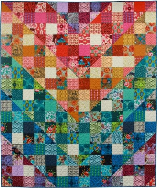Color Dive Quilt Pattern PDF